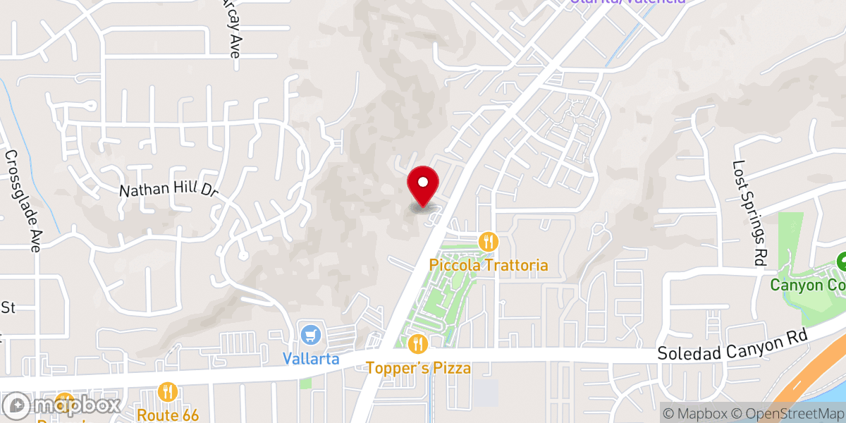 Map showing location of Newhall Iglesia Adventista del Séptimo Día