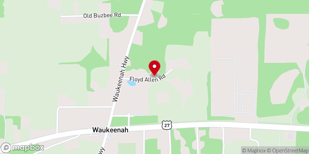 Map showing location of Mt Ararat AME Church