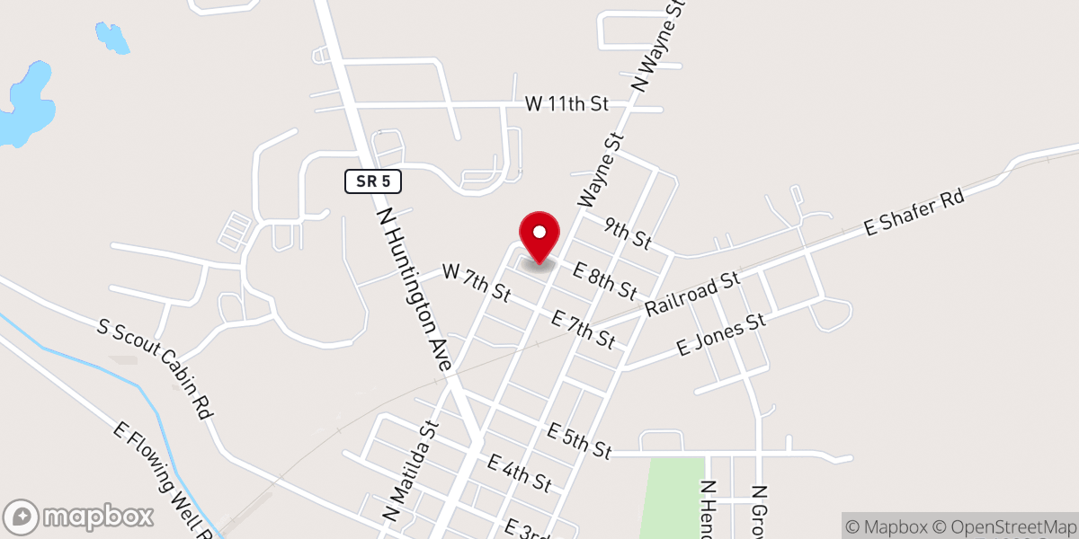Map showing location of Small World Nursery School