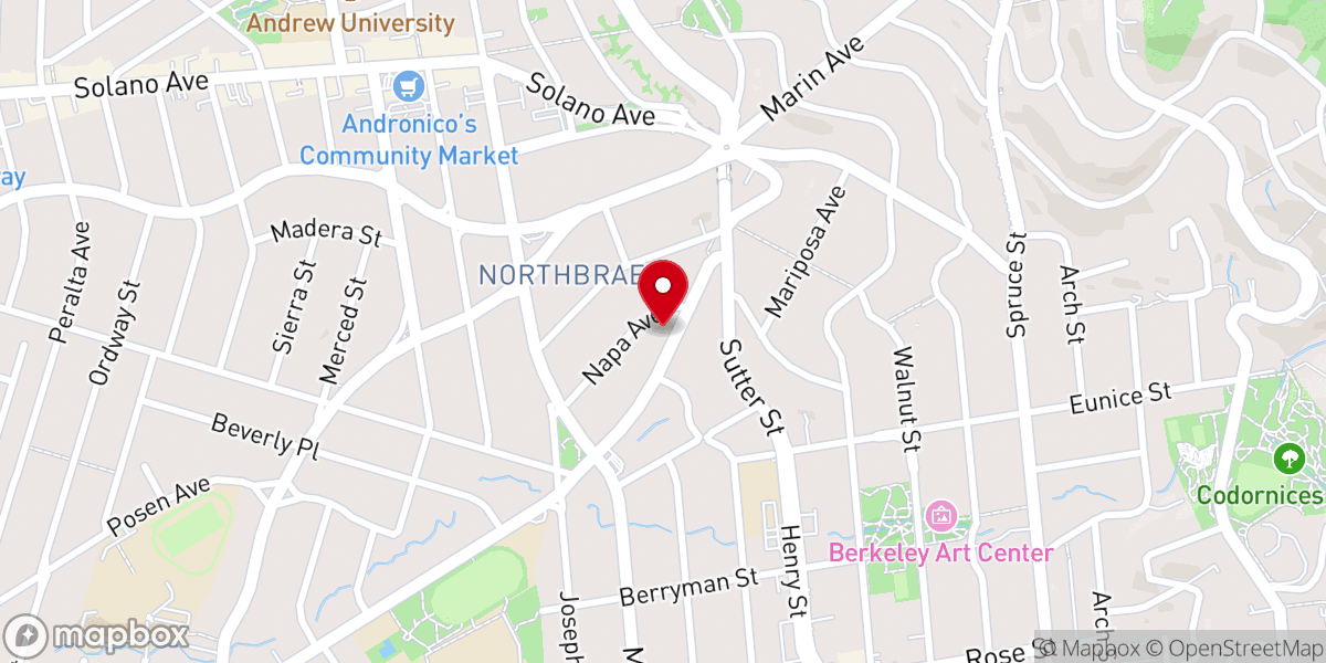Map showing location of Epworth United Methodist Church
