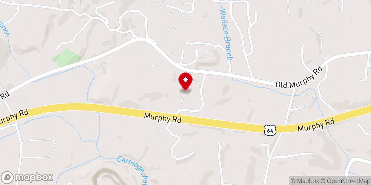 Map showing location of Emmanuel Presbyterian Church