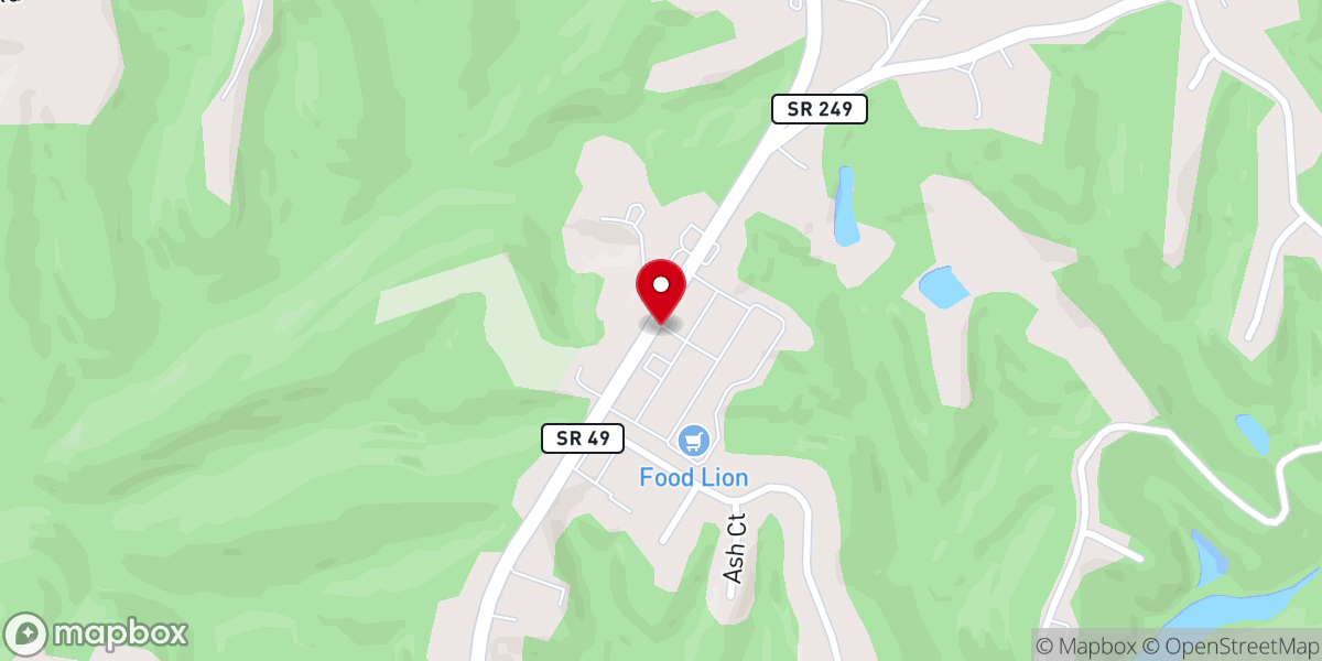 Map showing location of Living Word Church of God