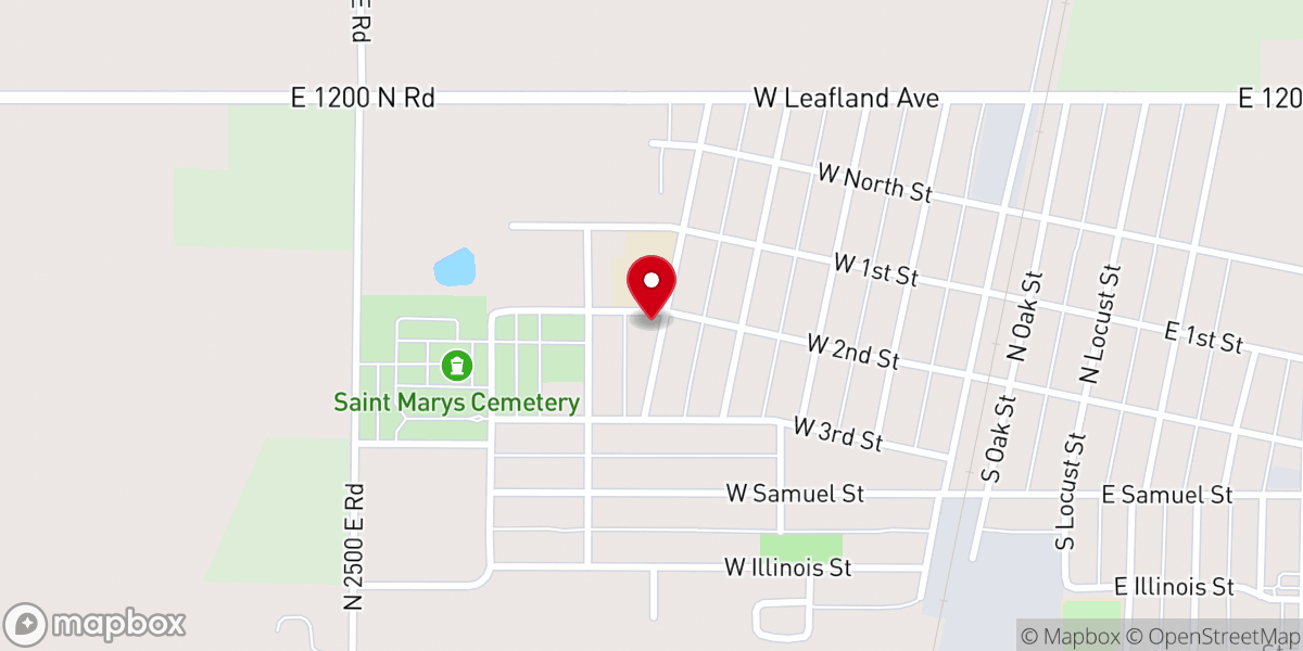 Map showing location of Banning Jr Charles