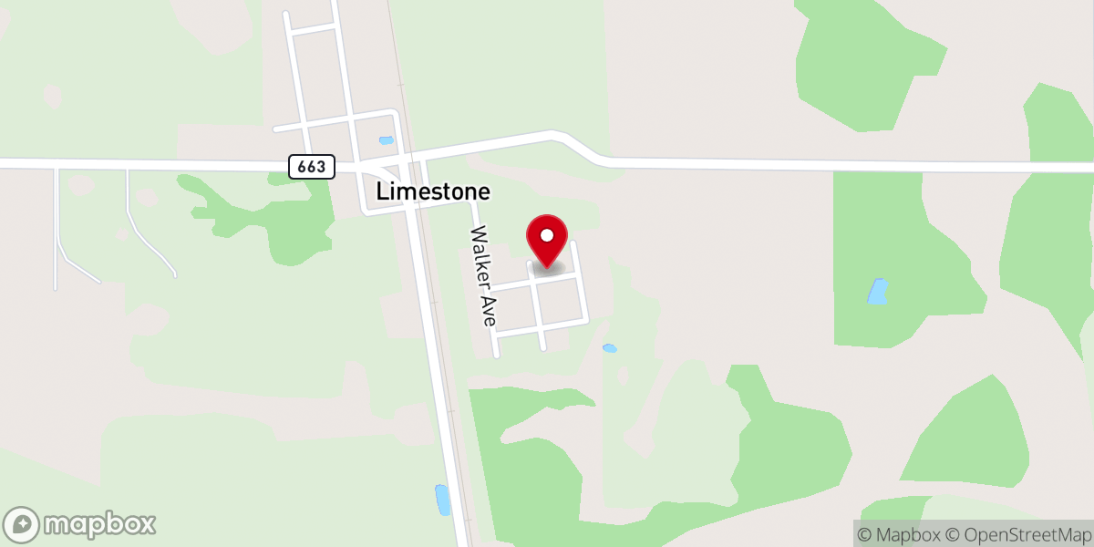 Map showing location of New St Paul Missionary Baptist