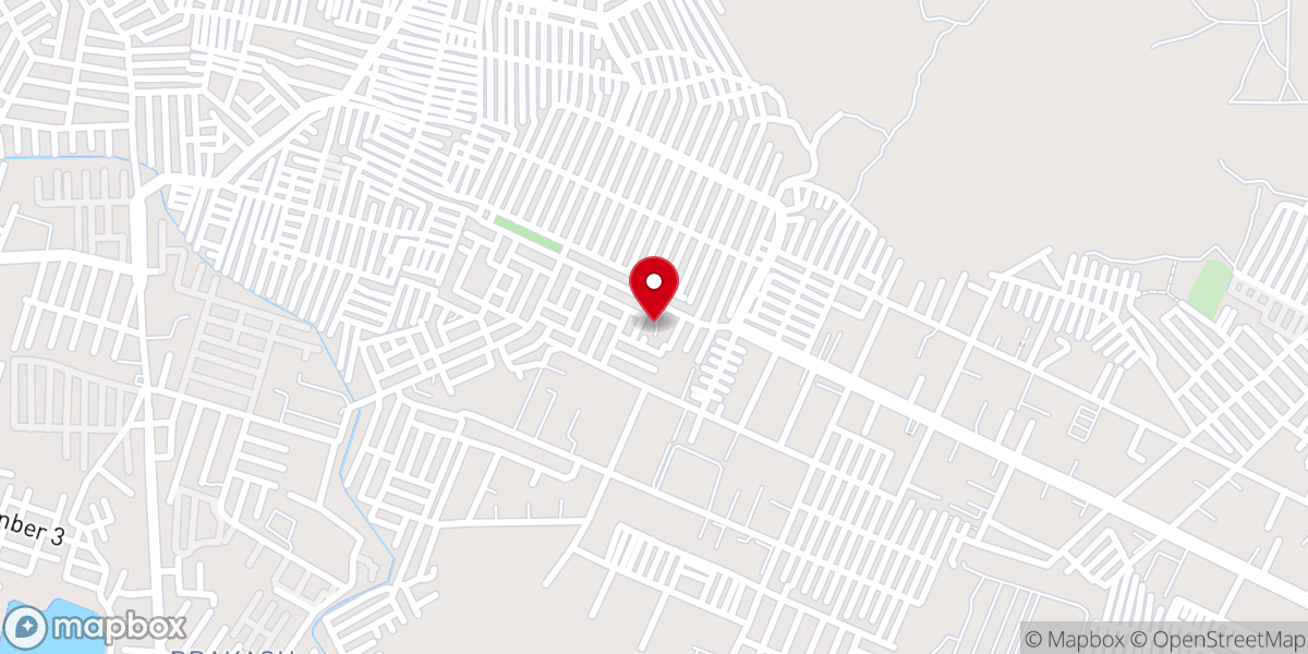 Map showing location of CSI St. Paul's United Church Asbestos Hills Colony