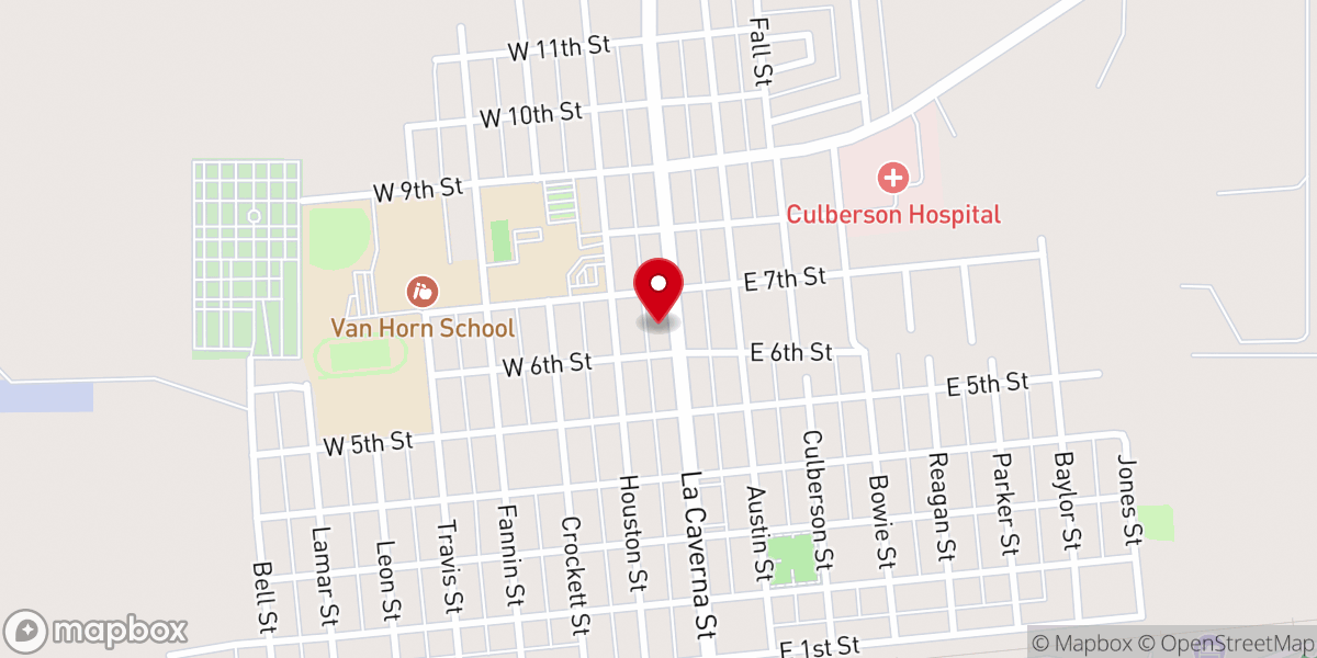 Map showing location of Templo Elim