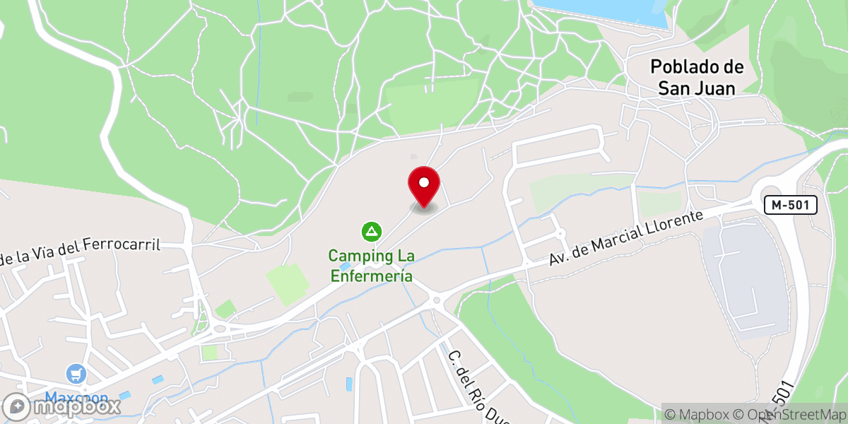 Map showing location of Monasterio de Pelayos (Santa María la Real de Valdeiglesias)