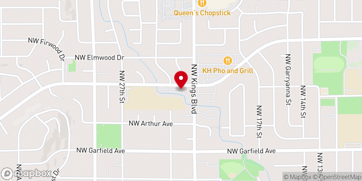 Map showing location of Emanuel Foursquare Church