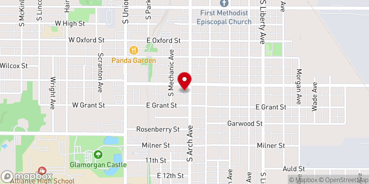 Map showing location of Center Empowerment