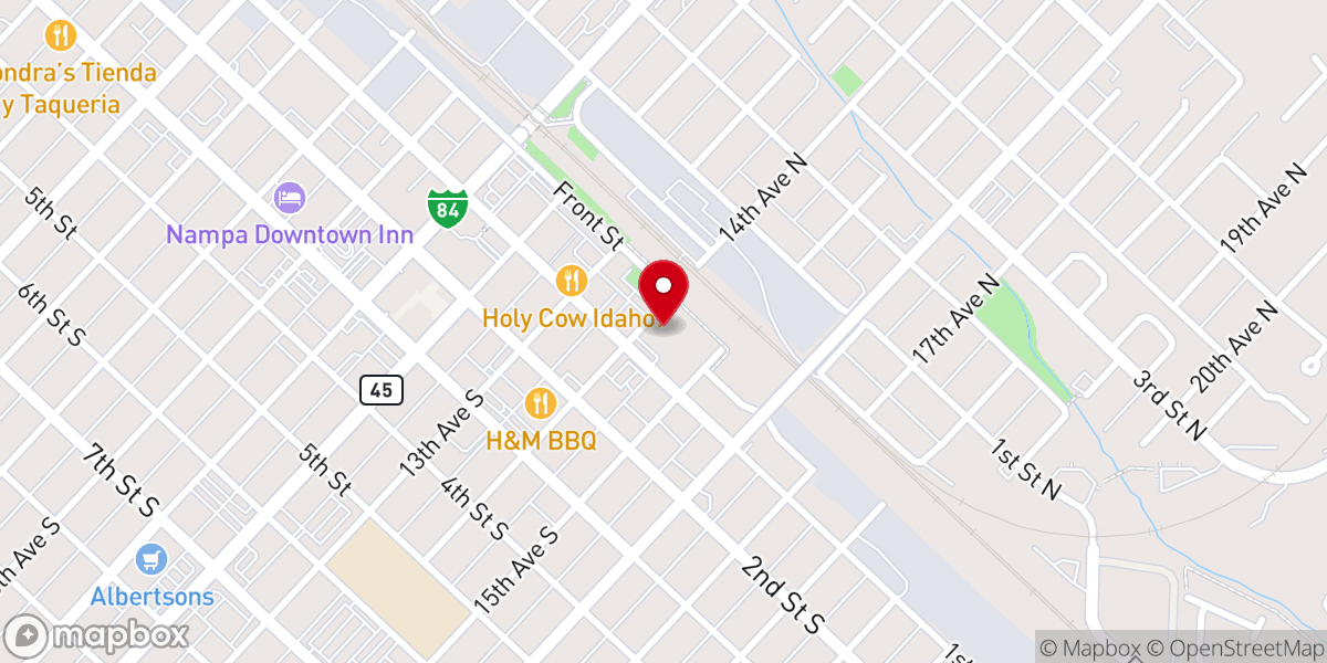 Map showing location of Golgotha Fellowship
