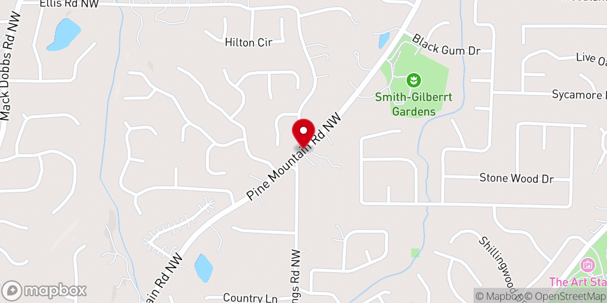 Map showing location of Wholistic Life Church