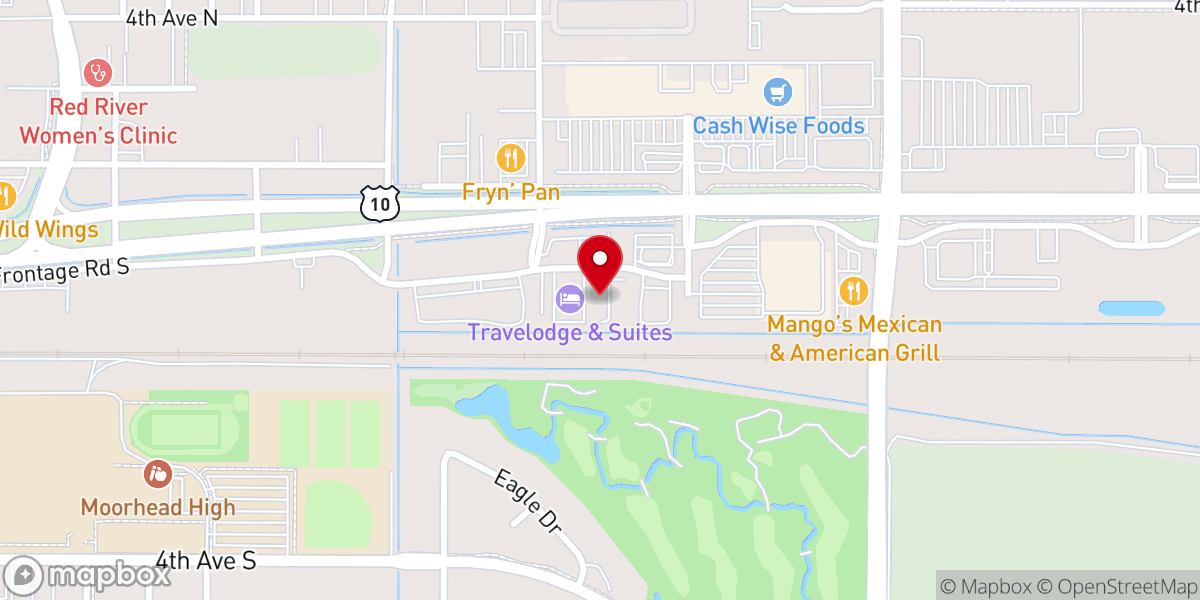 Map showing location of Lutheran Social Service of Minnesota