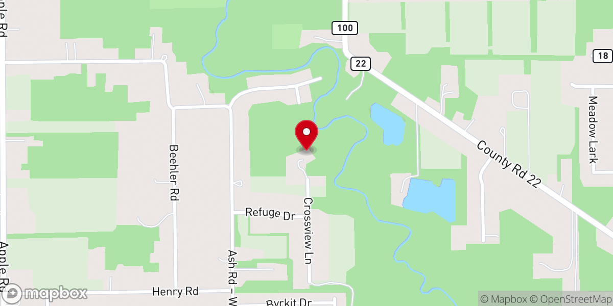 Map showing location of Voice Ministries / First Love House of Prayer