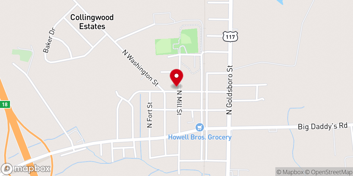 Map showing location of St Joseph Methodist Church