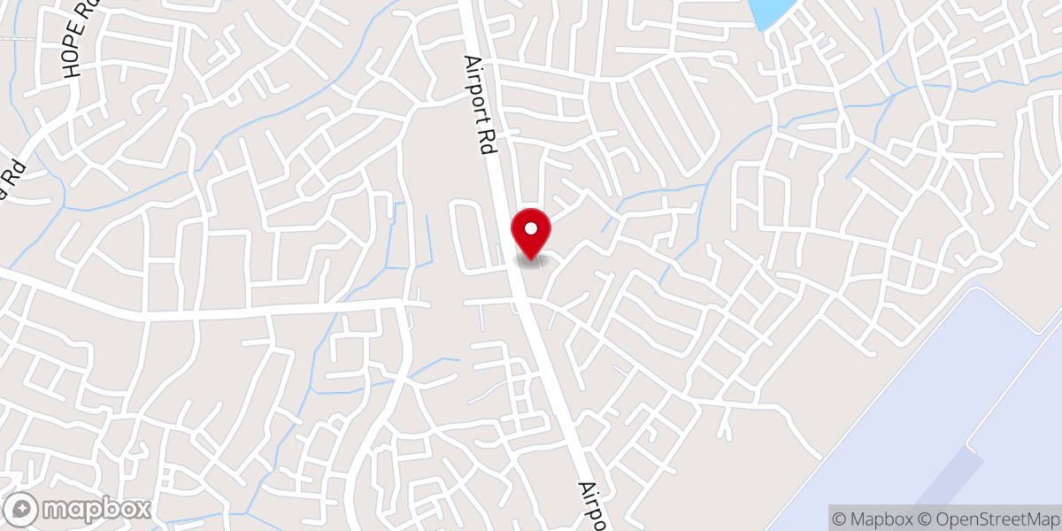 Map showing location of Deeper Life