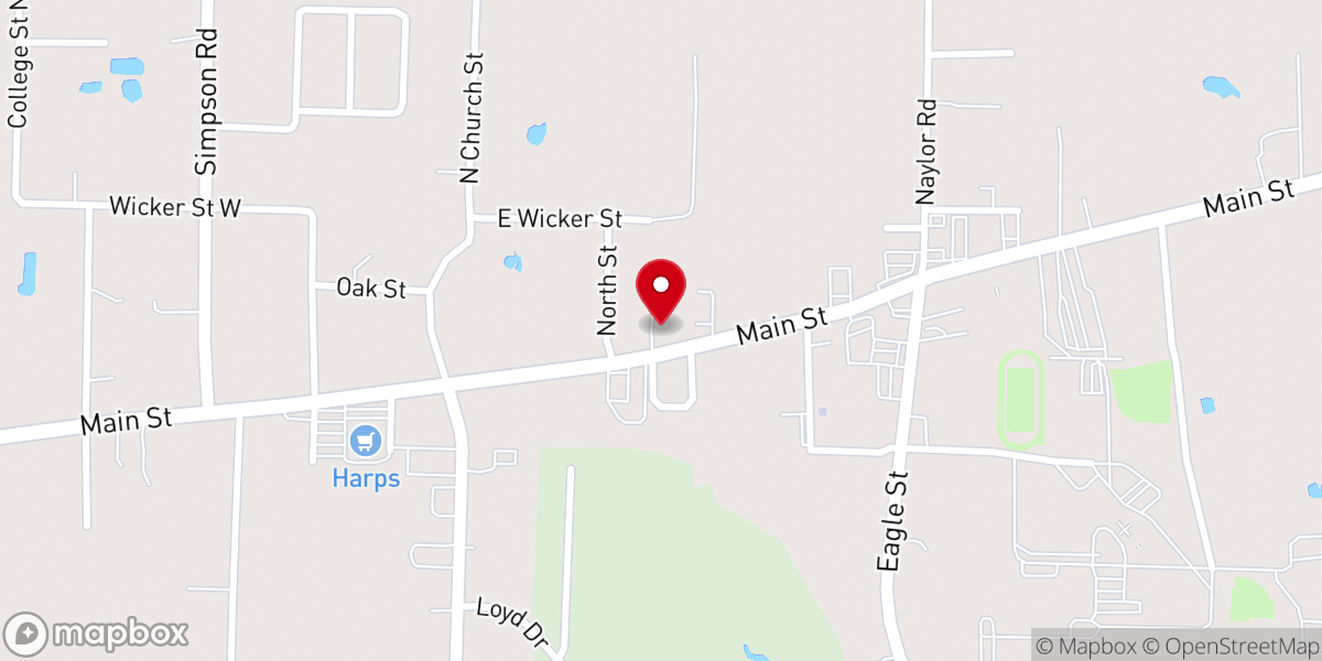 Map showing location of The Garden Ministries