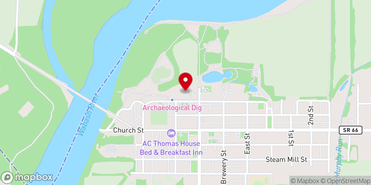 Map showing location of Breath of God