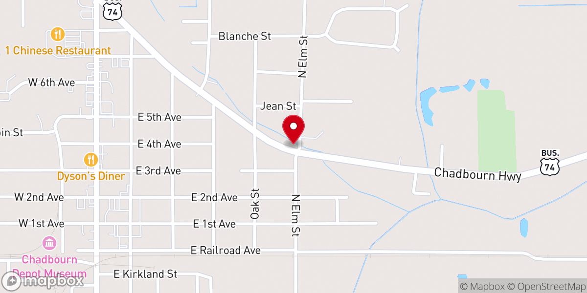 Map showing location of First Hope Foundation