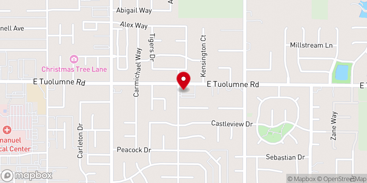 Map showing location of Free Methodist Church