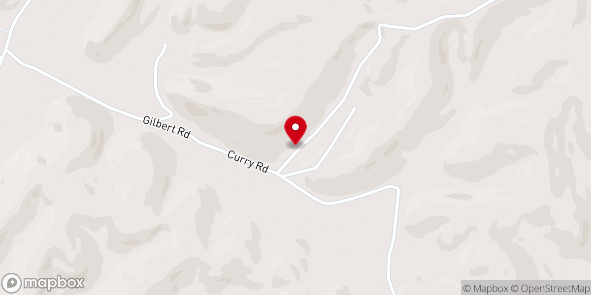 Map showing location of Chestnut Grove Community Church