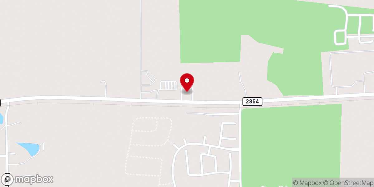 Map showing location of Hope Church Montgomery