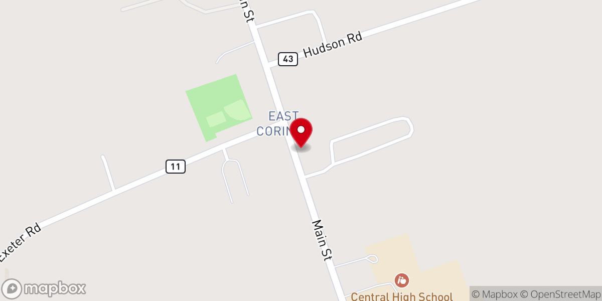 Map showing location of Safe Place Food Pantry