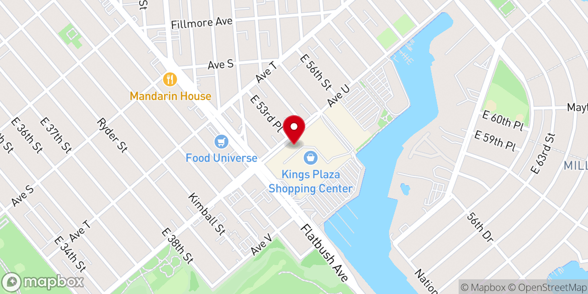 Map showing location of Ulta Beauty
