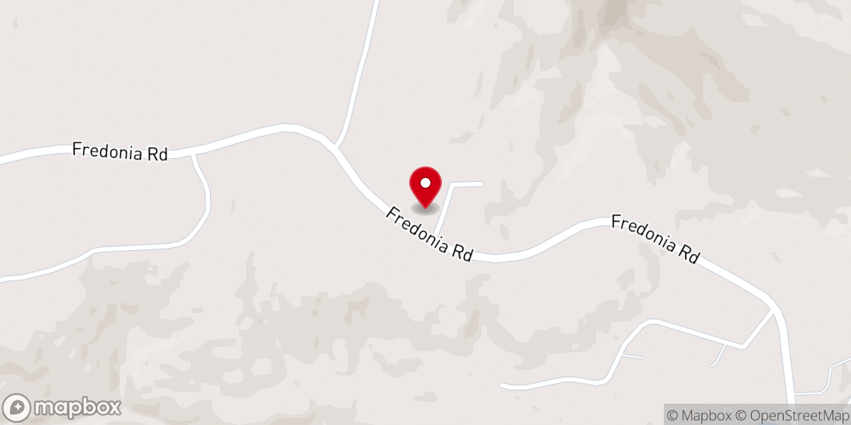 Map showing location of Fredonia Church of God