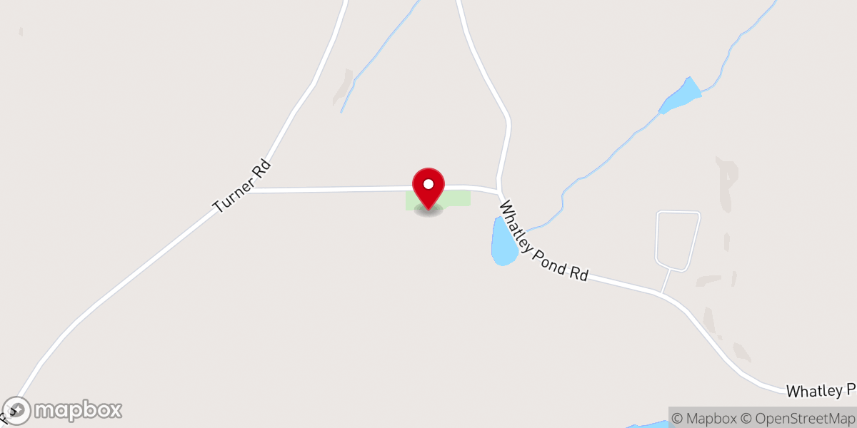 Map showing location of New Prospect Church