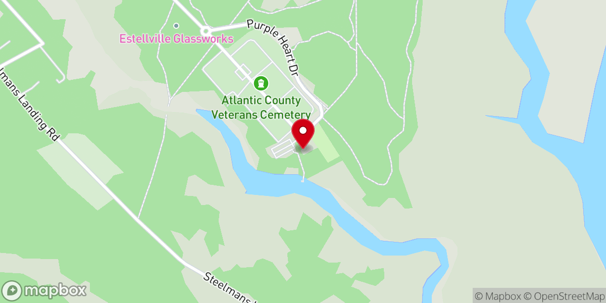 Map showing location of Estell Manor Park