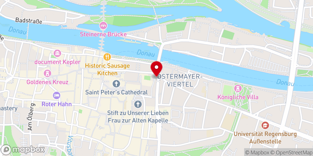 Map showing location of Erhardi Kapelle