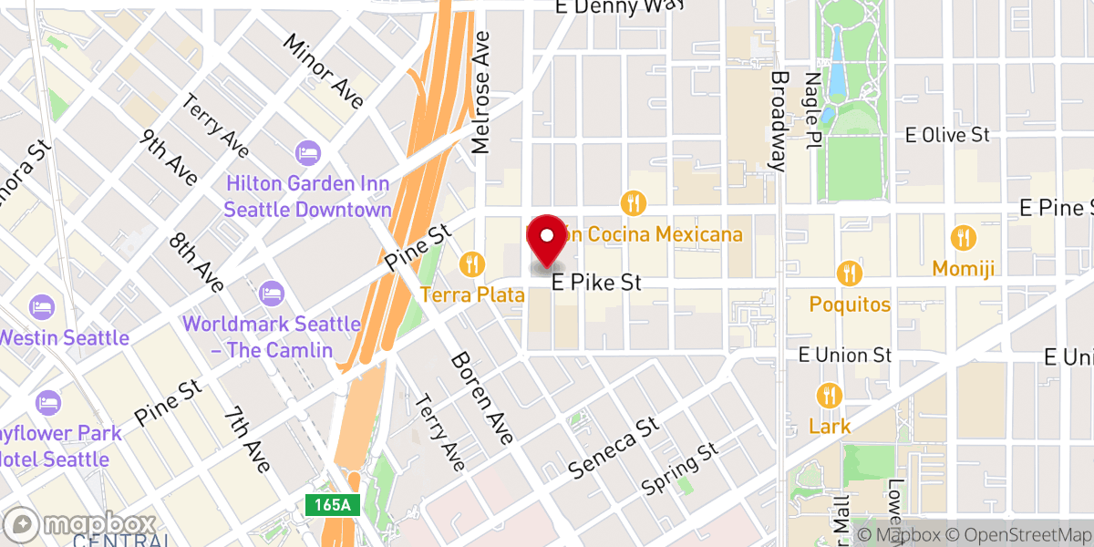 Map showing location of First Covenant Church