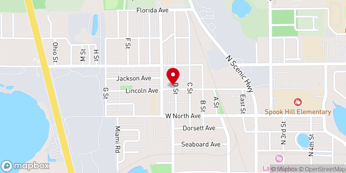 Map showing location of First Institutional Missionary