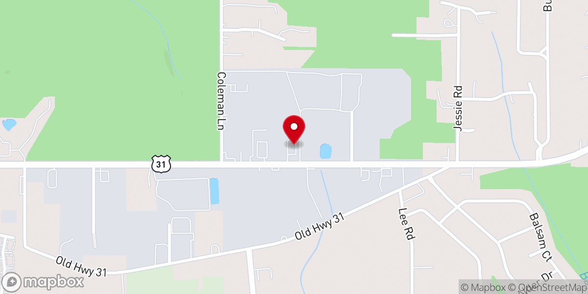 Map showing location of Fitzpen Place