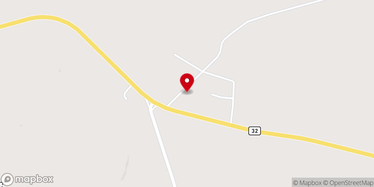 Map showing location of Flemingsburg Church of the Nazarene