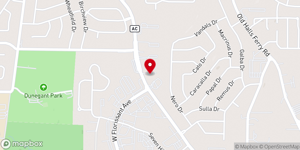 Map showing location of Fountain of Worship Church