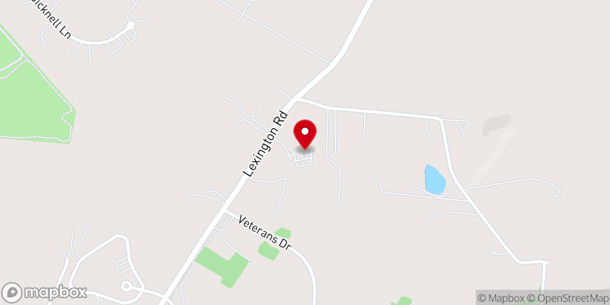 Map showing location of Francis Asbury Society