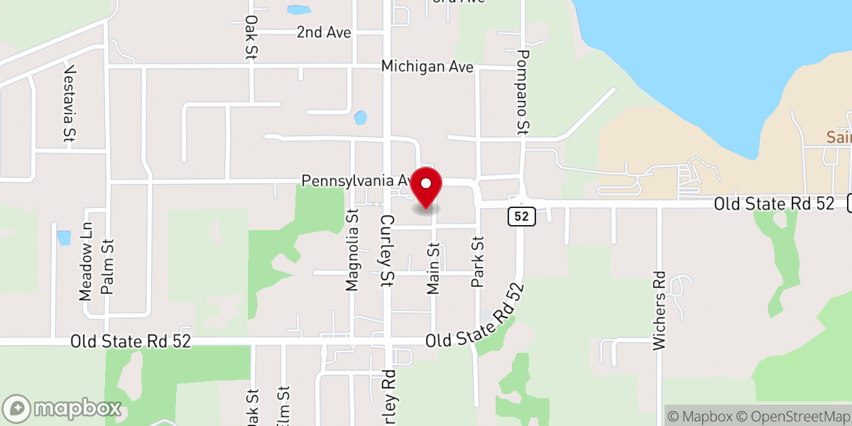 Map showing location of Franciscan Sisters of St. Elizabeth