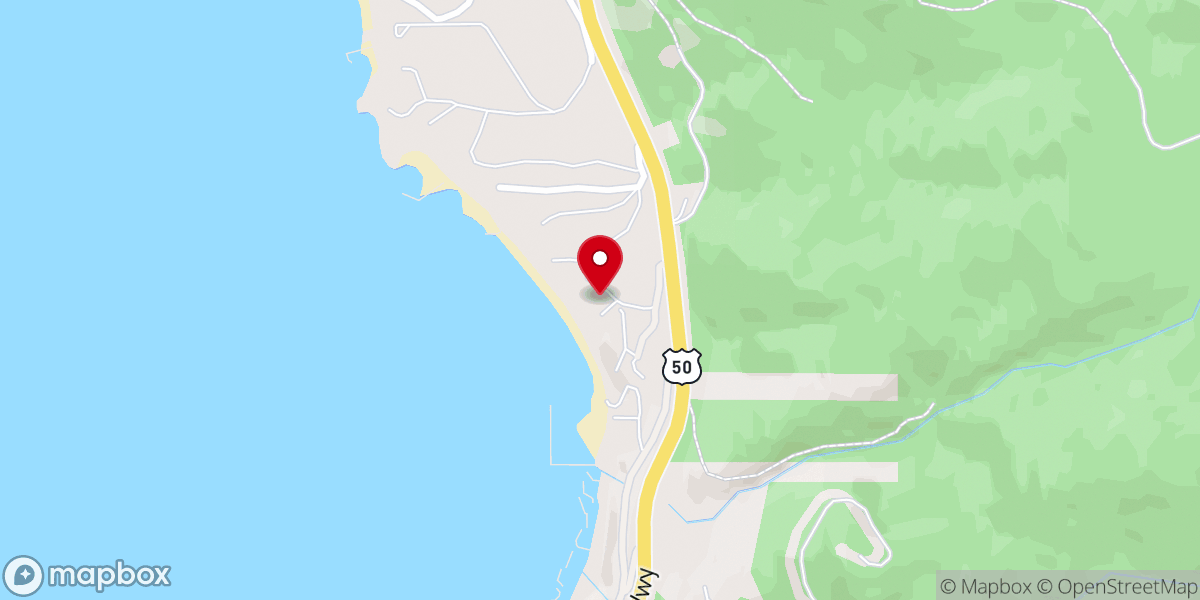 Map showing location of Galilee Episcopal Camp and Retreat Center (Camp Galilee)