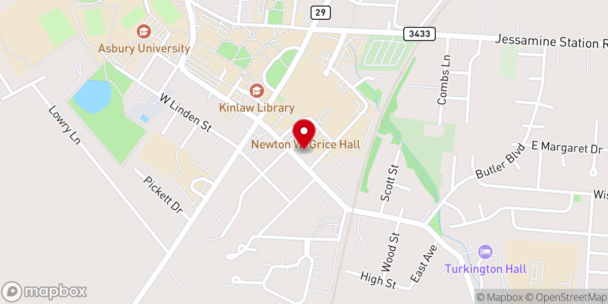 Map showing location of GCFVineyard.church