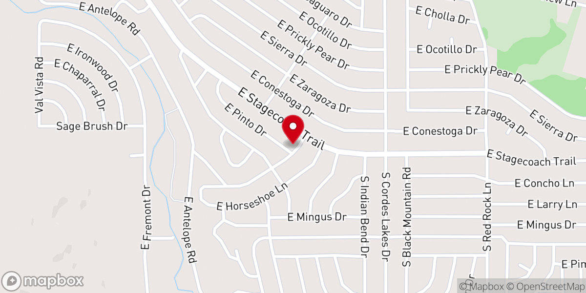 Map showing location of Generations Church SBC