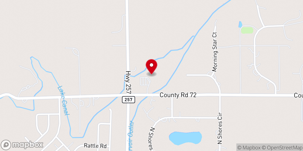 Map showing location of Generations Church - Windsor Campus