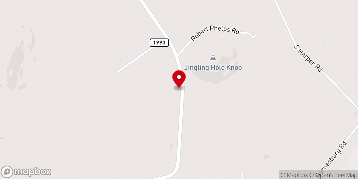 Map showing location of Gods Helping Hands of Pulaski