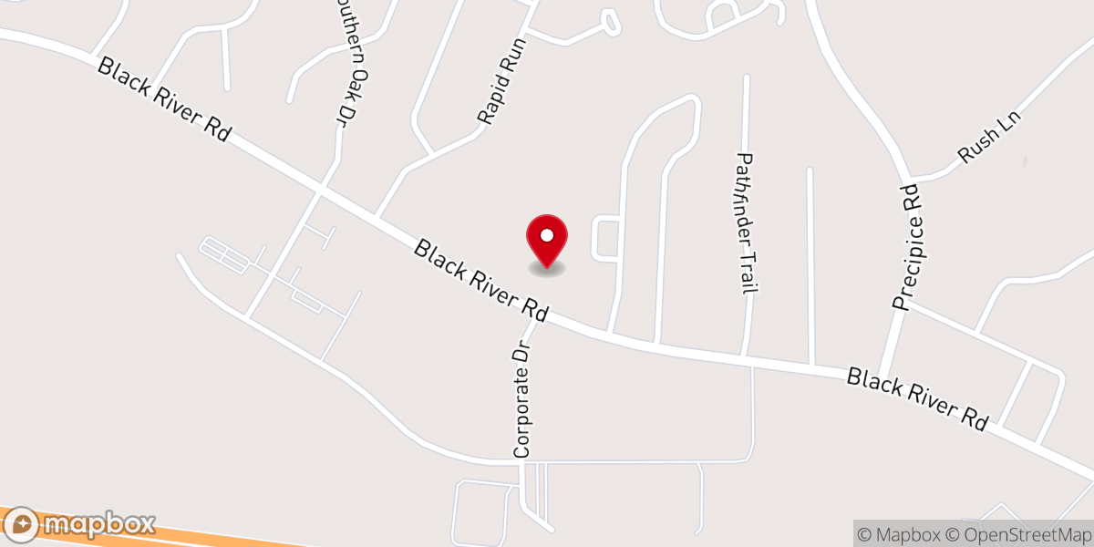 Map showing location of Good Hope Wesley Chapel UMC