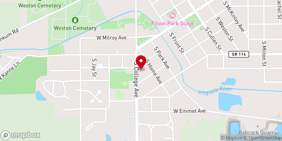 Map showing location of Good Samaritan Food Pantry Of Rensselaer