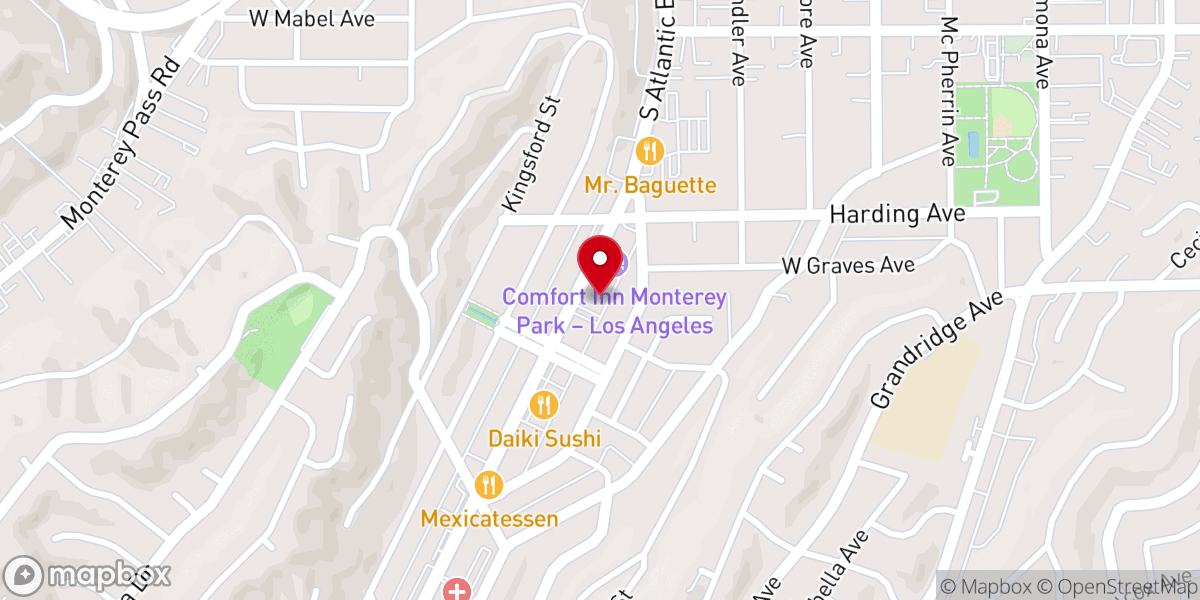 Map showing location of Good Shepherd Taiwanese Presbyterian Church