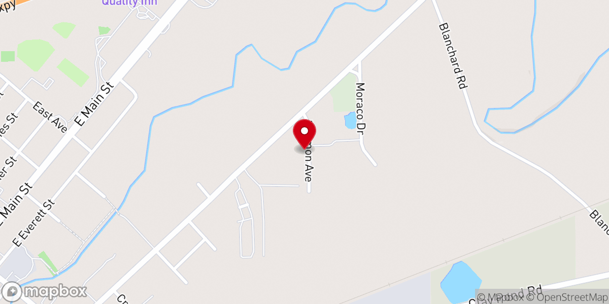 Map showing location of Grace First Fellowship
