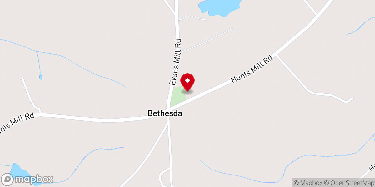 Map showing location of Grace & Mercy Worship Center