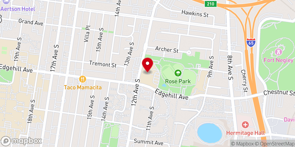 Map showing location of GracePointe Church