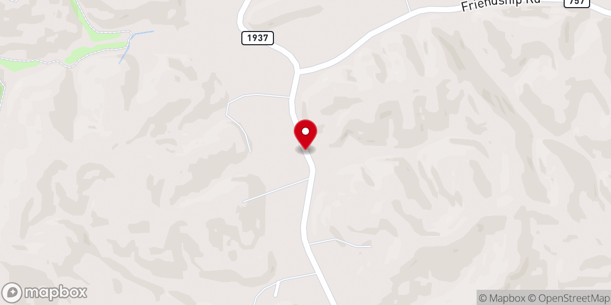 Map showing location of Grassland Community Church